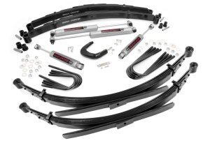 Chevrolet V2500 Suburban Suspension Lift Kit - Rough Country - 4 Inch Lift Kit + 56 Inch Rear Springs - '89-'91